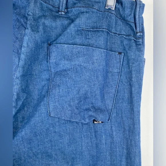 Matias Thorley Lightweight Indigo Denim Pants, Sz Small